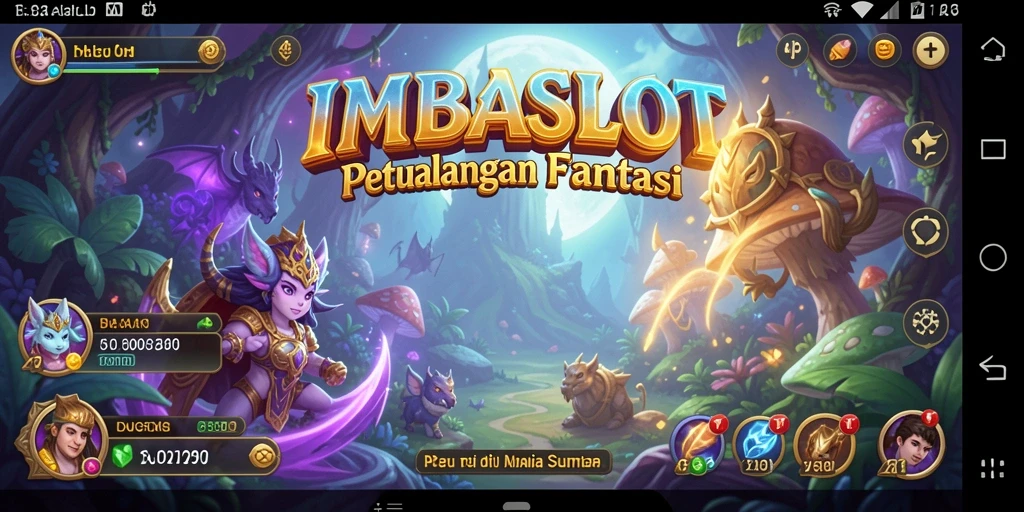 Tampilan gameplay seru di IMBASLOT dengan pertempuran epik.