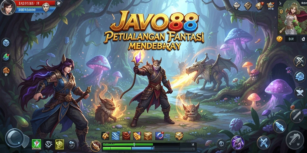 Tampilan gameplay JAVO88 yang menegangkan dan penuh aksi.