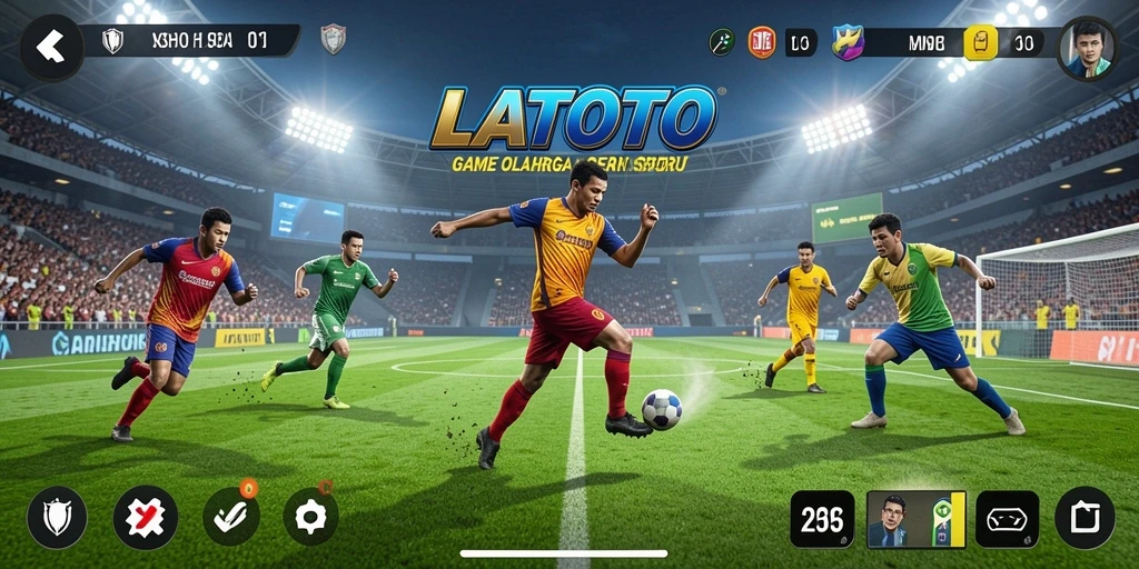 Tampilan gameplay LATOTO yang menegangkan dan penuh aksi.