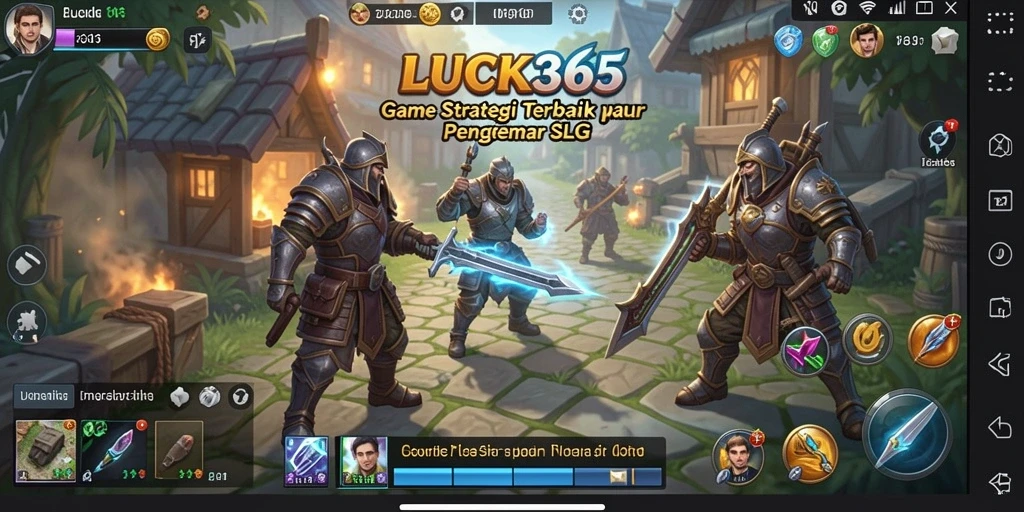 Tangkapan layar gameplay LUCK365 yang menampilkan strategi mendalam.