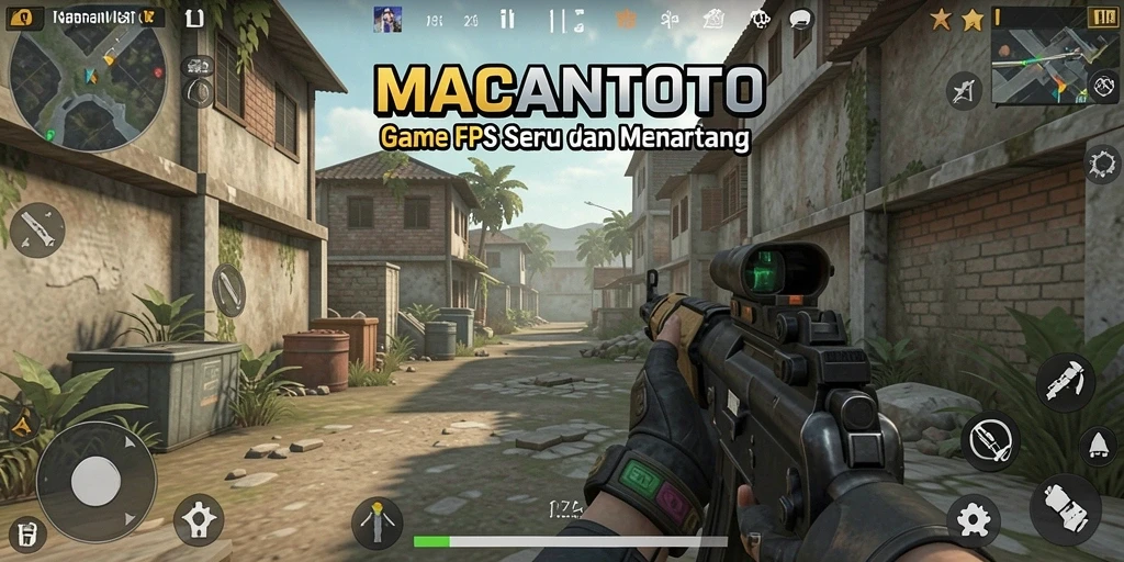 Gameplay intens dari <strong>MACANTOTO</strong> yang menegangkan dan mendebarkan.