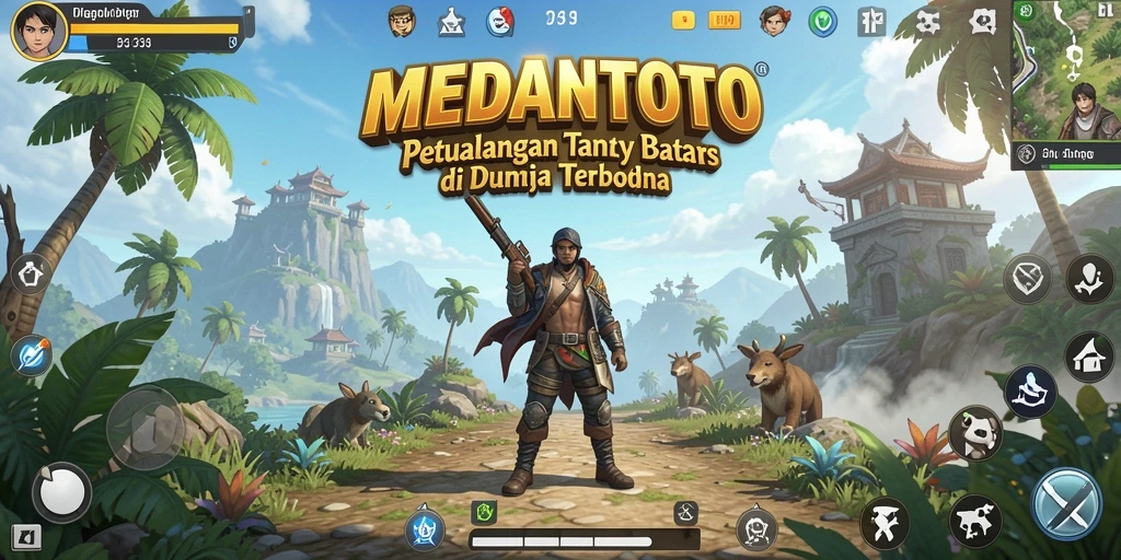 Tampilan menakjubkan dari gameplay Open World MEDANTOTO.