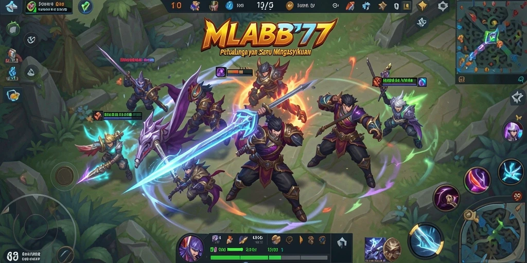 Tampilan epic gameplay MLBB777 dalam petualangan seru.