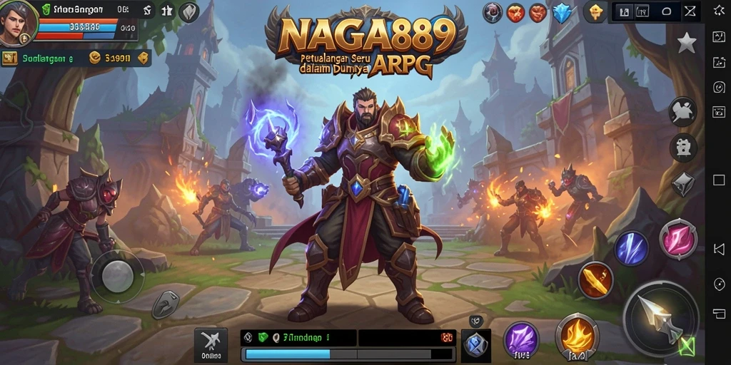 Screenshot gameplay NAGA889 yang menampilkan aksi seru dalam pertarungan.