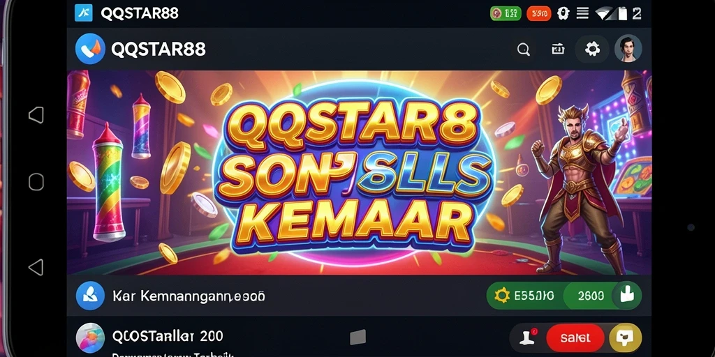Tampilan menarik gameplay QQSTAR88 yang seru dan mengasyikkan.
