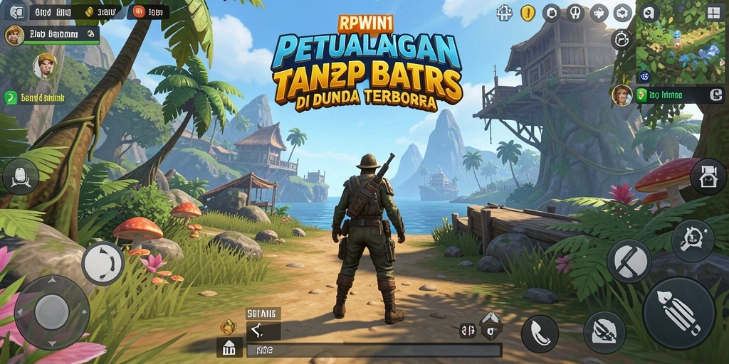 Gambaran aksi seru dalam gameplay Open World RPWIN1.