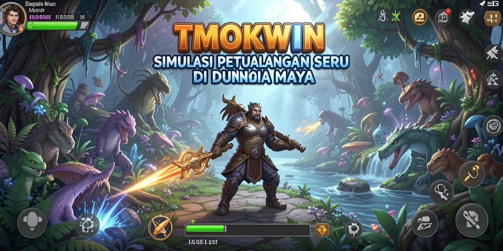 Tampilan gameplay TMOKWIN yang mendebarkan dan penuh petualangan.